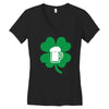 drink and irish Women's V-Neck T-Shirt