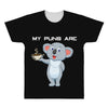 my puns are All Over Men's T-shirt