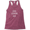 good looking kid Racerback Tank