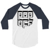 pop off square 3/4 Sleeve Shirt