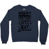 This Guy Is Taken By A Super Sexy May Girlfriend Crewneck Sweatshirt