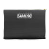 samcro funny retro biker gang sons fancy dress anarchy vintage Accessory Pouches