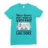 i love video games Ladies Fitted T-Shirt