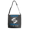 Pappy is my Name Fishing Is My Game Adjustable Strap Totes