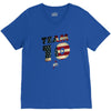 team 10 american flag V-Neck Tee