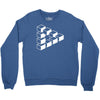 sheldon dreieck big bang theory triforce illusion 3d nerd fun usa Crewneck Sweatshirt