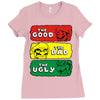 mario western Ladies Fitted T-Shirt