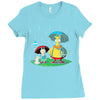 my friend hef Ladies Fitted T-Shirt