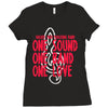 walker high marching band one sound one band one love Ladies Fitted T-Shirt