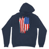 sa distress flag cool american Unisex Hoodie