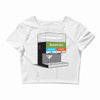shaken or stirred Crop Top