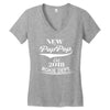 Pop Pop 2018 Rokie Dept. Women's V-Neck T-Shirt
