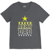 proud army dad V-Neck Tee