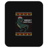 ugly dinosaur merry christmas Mousepad