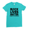 black lives matter! Ladies Fitted T-Shirt