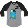 uberpup hey brain cakes! 3/4 Sleeve Shirt