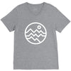 mountain bold (for dark) V-Neck Tee