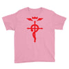 fma full metal alchemist cross inspired ladies Youth Tee