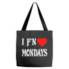 i f'n heart  mondays girls Tote Bags