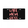 wife boss mom License Plate