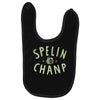 spelin chanp best trending Baby Bibs