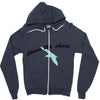 down the shore hooded Zipper Hoodie