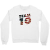team 10 american flag Crewneck Sweatshirt