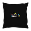 I Hate People Throw Pillow