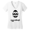 egg cellent Women's V-Neck T-Shirt