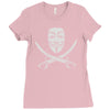 mask of modern mutiny Ladies Fitted T-Shirt