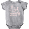 frankensolo meets the wook man Baby Bodysuit