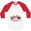November Peeking Out Asian Baby Girl 3/4 Sleeve Shirt