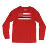 Vintage American Flag Long Sleeve Shirts