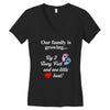 Our Family is Growing Women's V-Neck T-Shirt