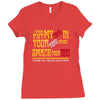 i wanna put my head in your head and smack your head Ladies Fitted T-Shirt