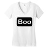 boo, Women's V-Neck T-Shirt
