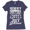This Guy Is Taken By A Super Sexy July Girlfriend Ladies Fitted T-Shirt