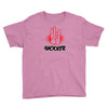 offensive t shirt shocker 3 fingers rude tee funny shirt Youth Tee