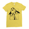 porg Ladies Fitted T-Shirt