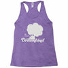 dreamland logo Racerback Tank