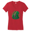 how to train your ancient god Women's V-Neck T-Shirt