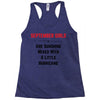 September Girls Racerback Tank