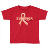 Survivor Of Uterine Cancer Toddler T-shirt