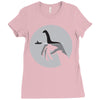 what lies beneath Ladies Fitted T-Shirt
