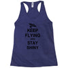 keep flying and stay shiny t shirt serenity firefly calm carry tee bro Racerback Tank