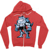 muscle shark Zipper Hoodie