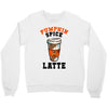 pumpkin space latte Crewneck Sweatshirt