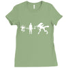alien arith metic Ladies Fitted T-Shirt