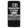 halloween is scary but stomach cancer is deadly spread the word lep sa Samsung Galaxy S7 Case