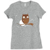 nocturnowl Ladies Fitted T-Shirt